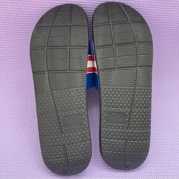 Philadelphia Phillies Men's Cropped Big Logo Flip Flop,Sandal , Slide XL - Picture 6 of 7